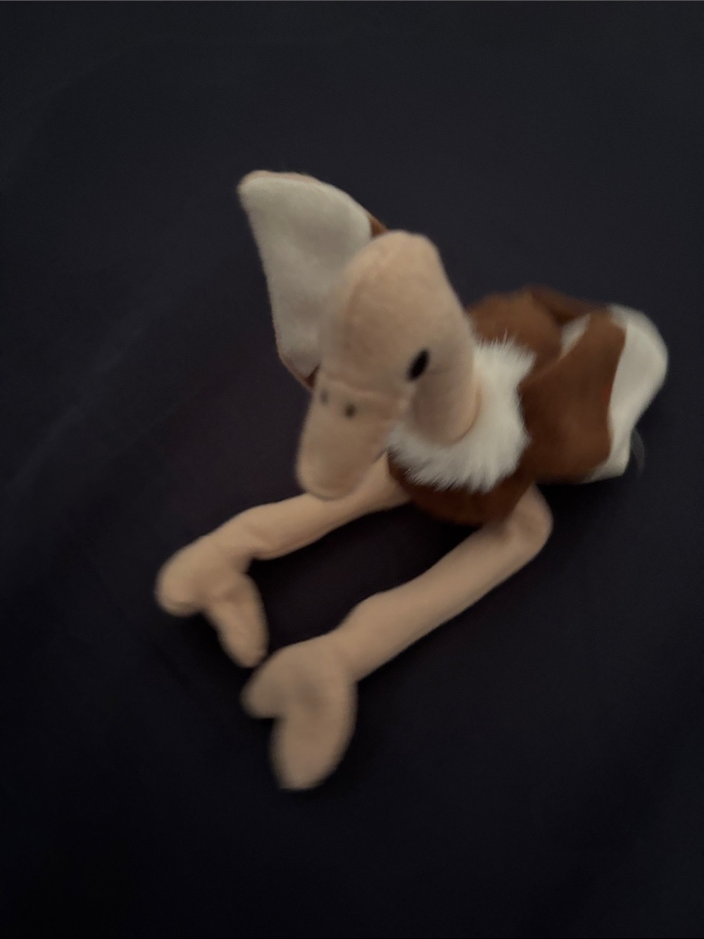 Ty Brown & Cream Plush Ostrich Stuffed Animal